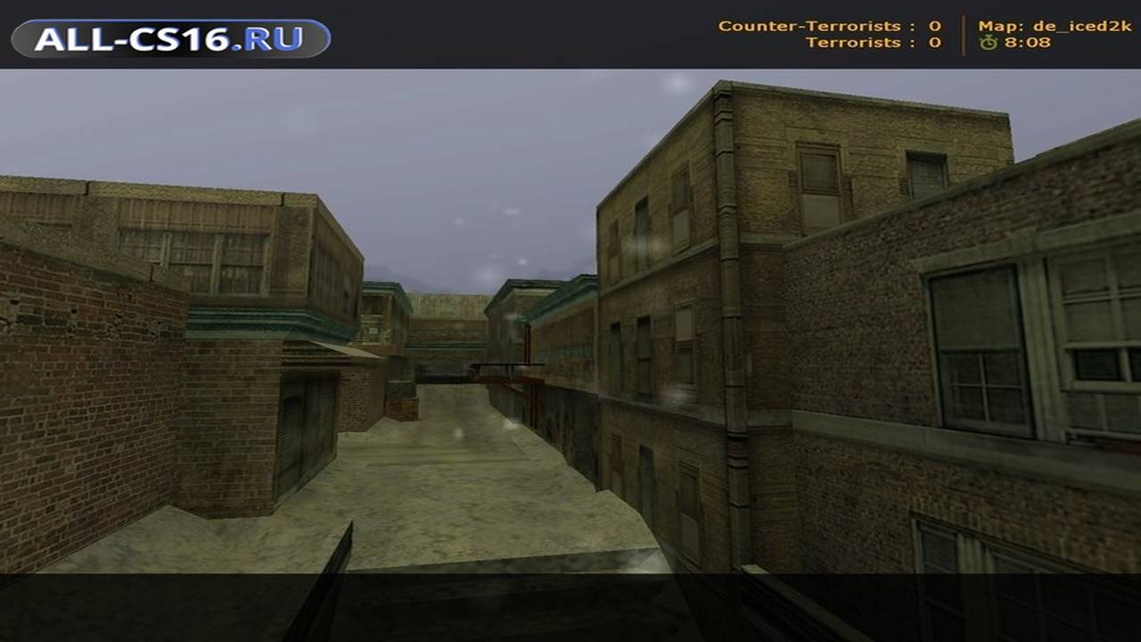 Карта «de_iced2k» для CS 1.6 для CS 1.6
