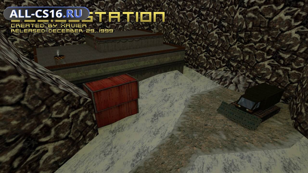 Карта «de_icestation» для CS 1.6 для CS 1.6