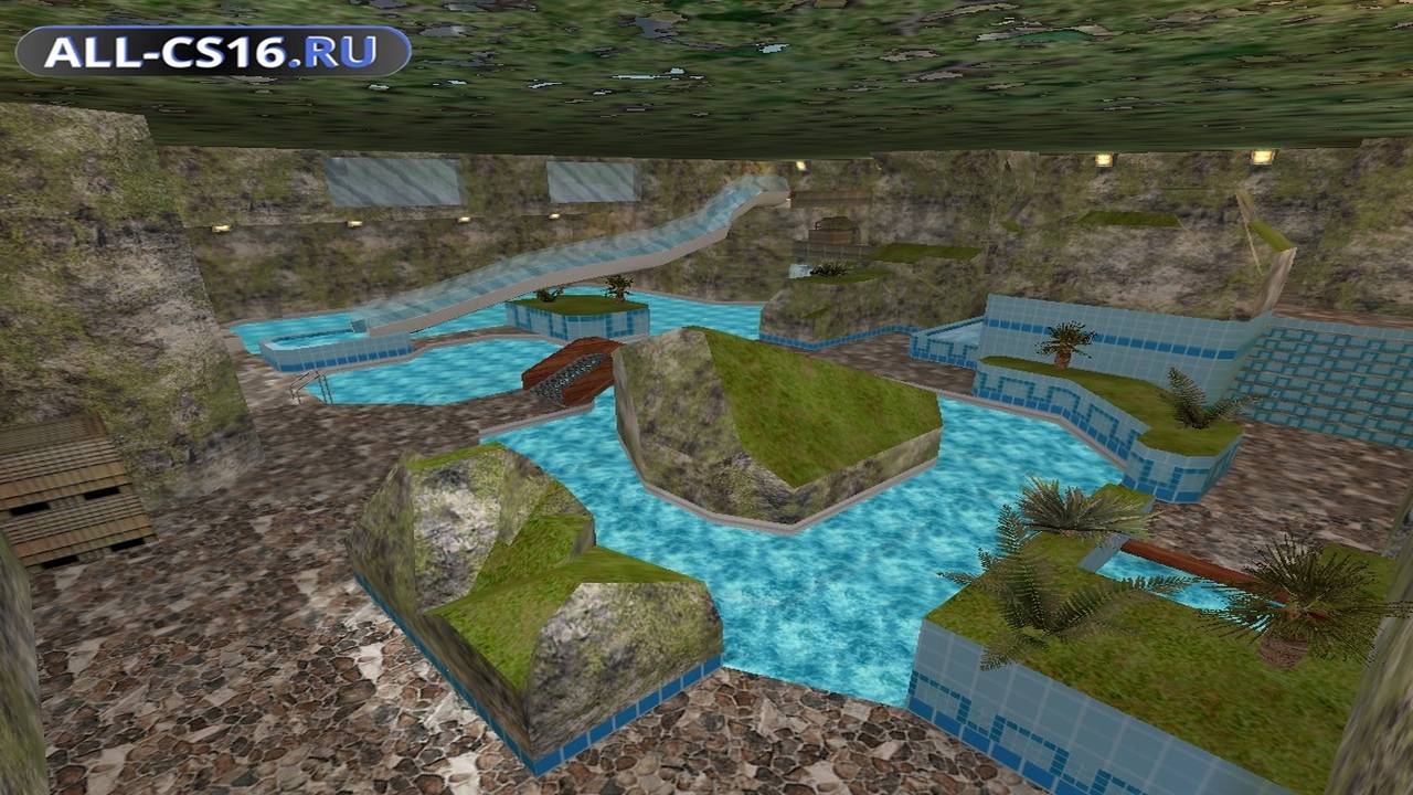 Карта «de_indoorpool» для CS 1.6 для CS 1.6