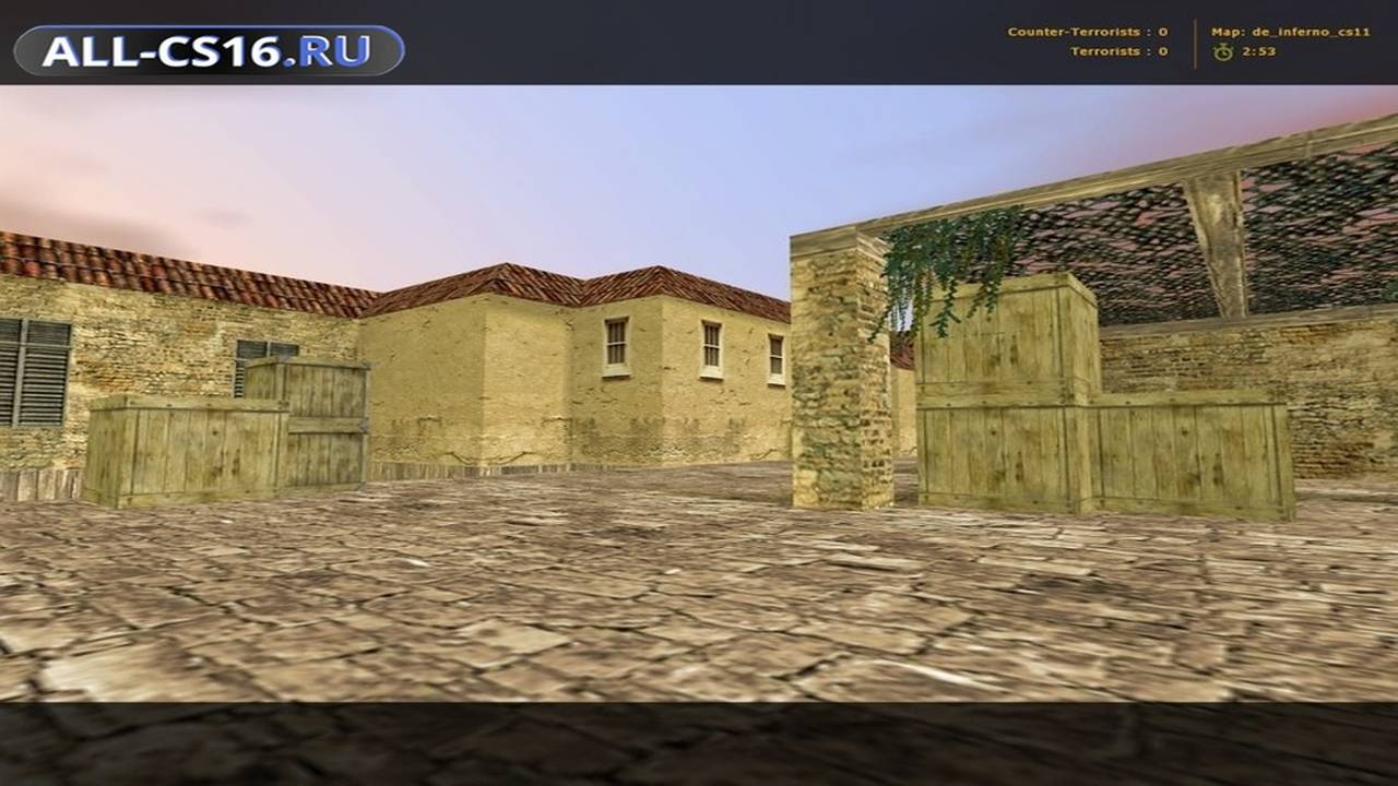 Карта «de_inferno_cs11» для CS 1.6 для CS 1.6