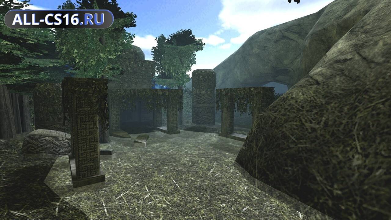Карта «de_jungletemple» для CS 1.6 для CS 1.6