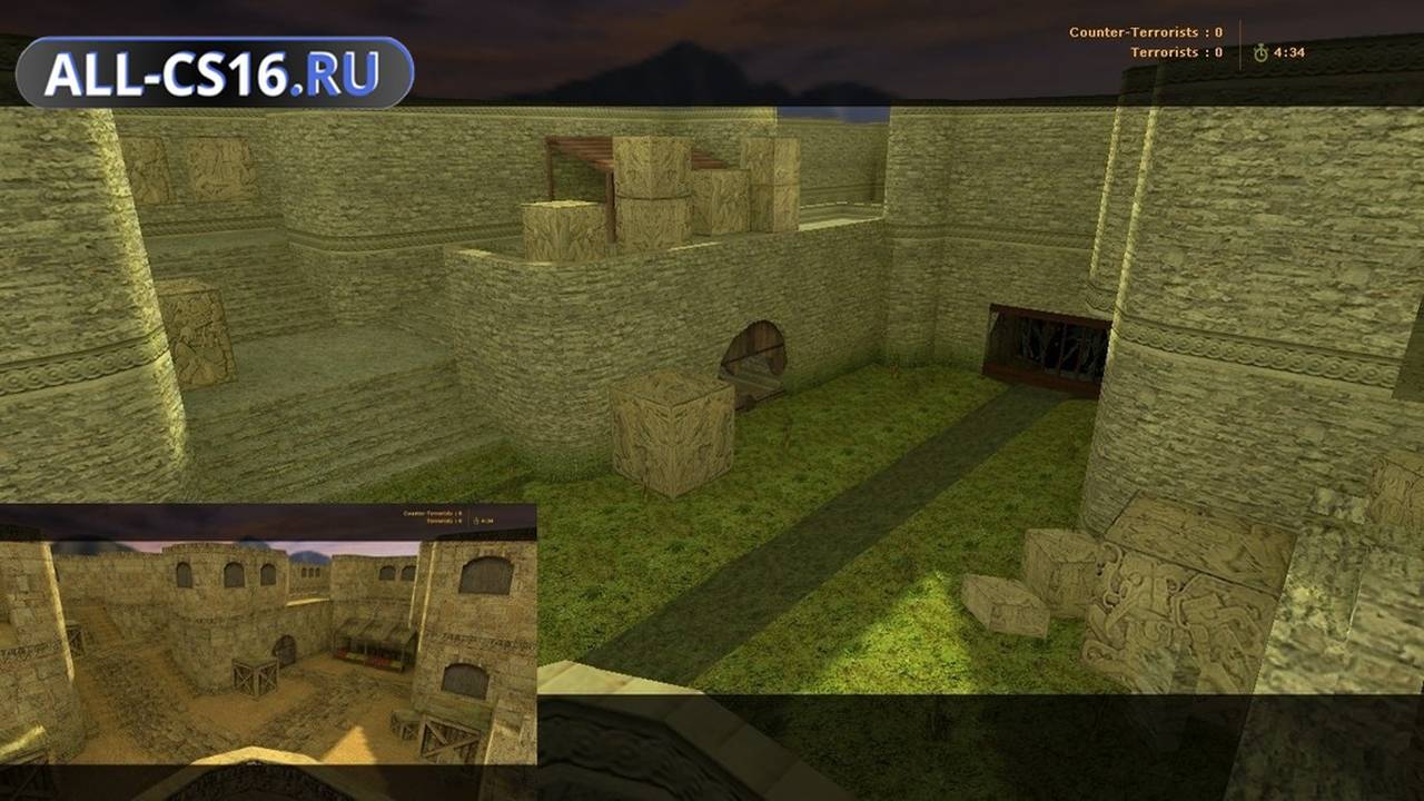 Карта «de_kabul_sl_v1» для CS 1.6 для CS 1.6