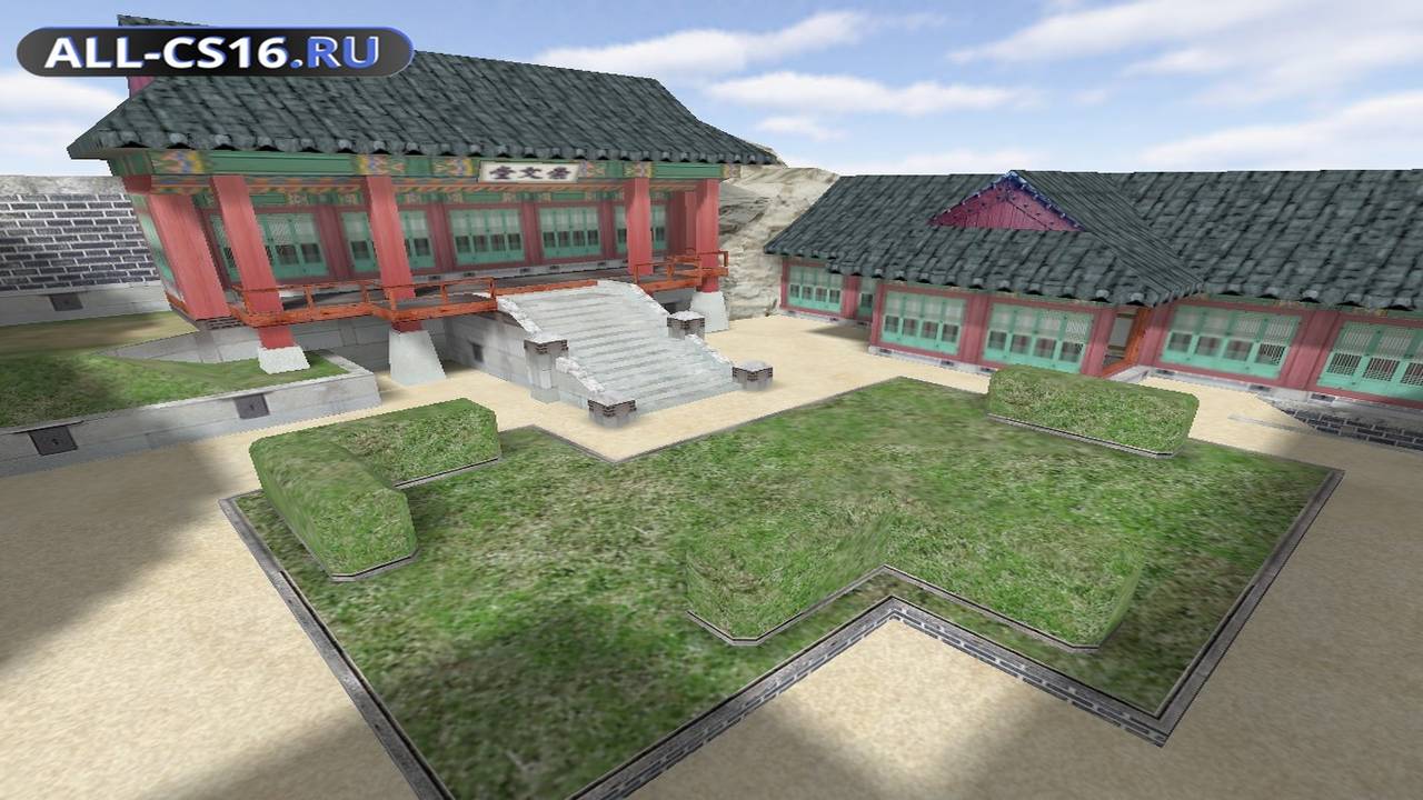 Карта «de_korea» для CS 1.6 для CS 1.6