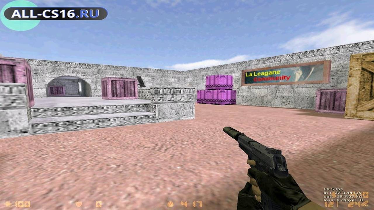 Карта «de_laleagane» для CS 1.6 для CS 1.6