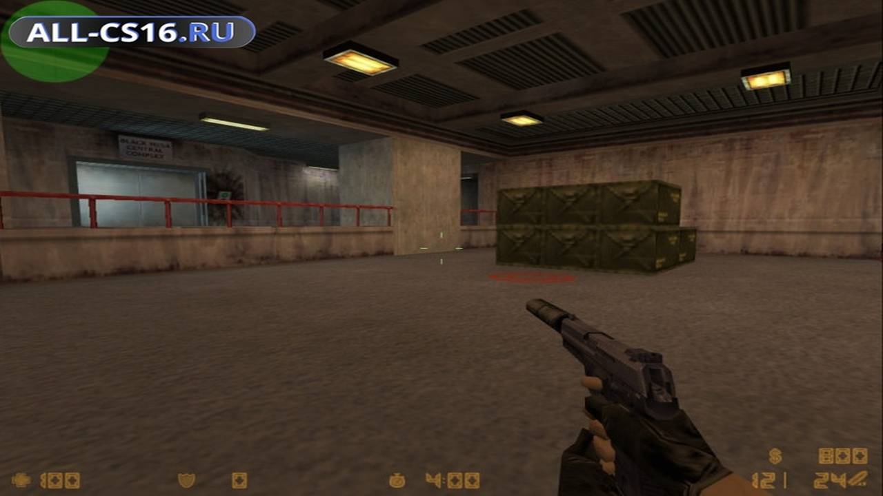 Карта «de_lambda_bunker» для CS 1.6 для CS 1.6