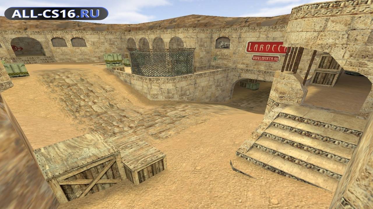 Карта «de_larocca_beta» для CS 1.6 для CS 1.6