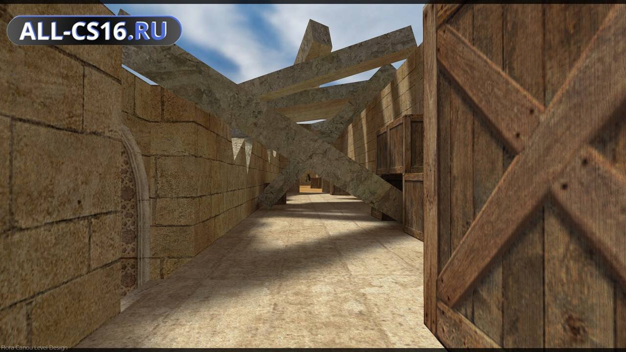 Карта «de_legacy» для CS 1.6 для CS 1.6