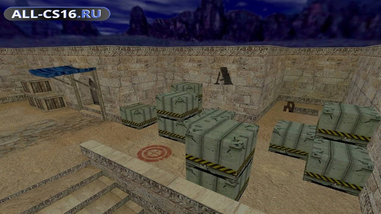 Карта «de_lietah» для CS 1.6 для CS 1.6