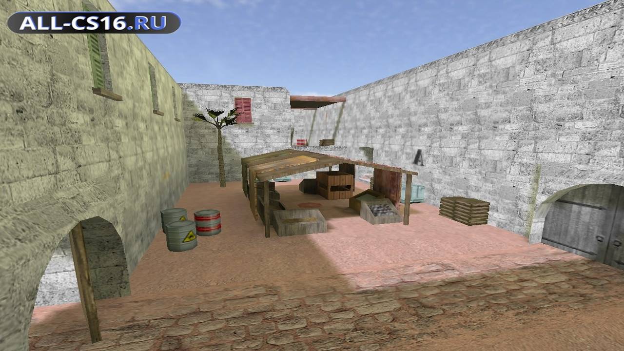 Карта «de_llg» для CS 1.6 для CS 1.6