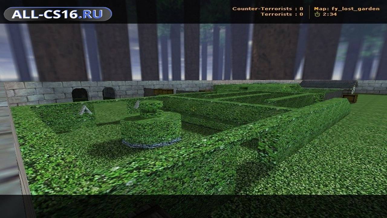 Карта «de_lost_garden» для CS 1.6 для CS 1.6