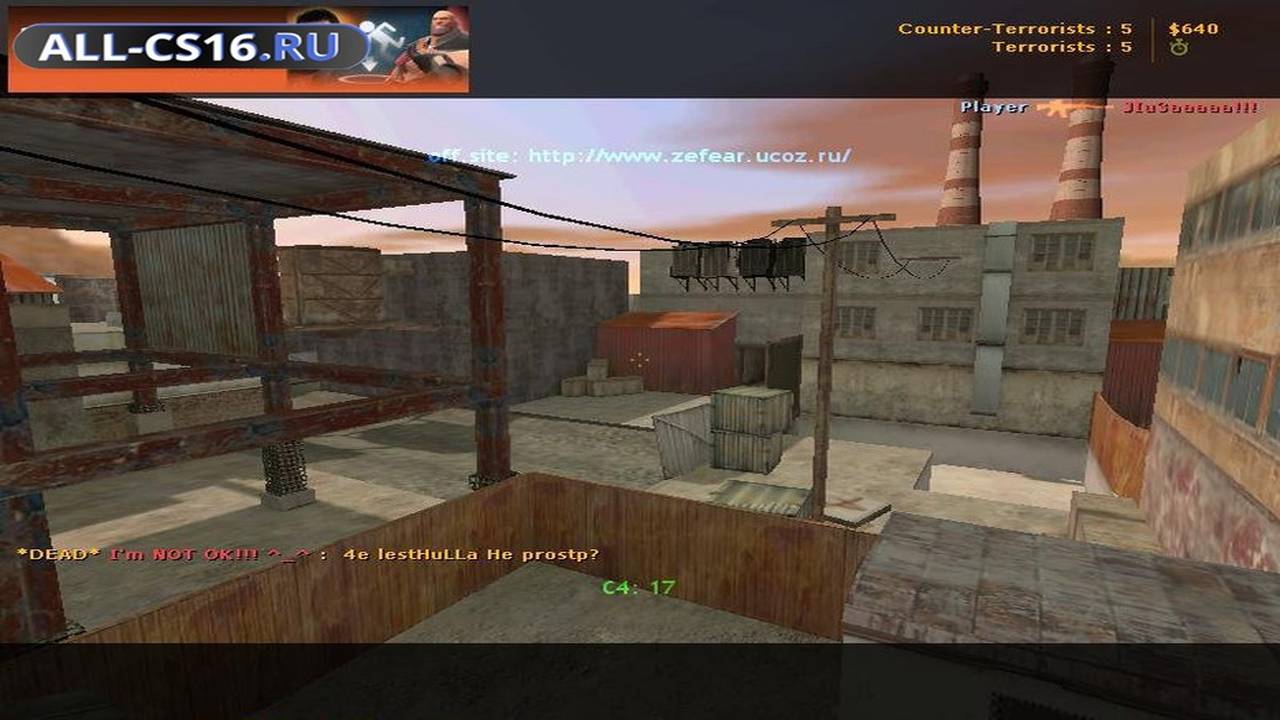 Карта «de_luckterno2» для CS 1.6 для CS 1.6