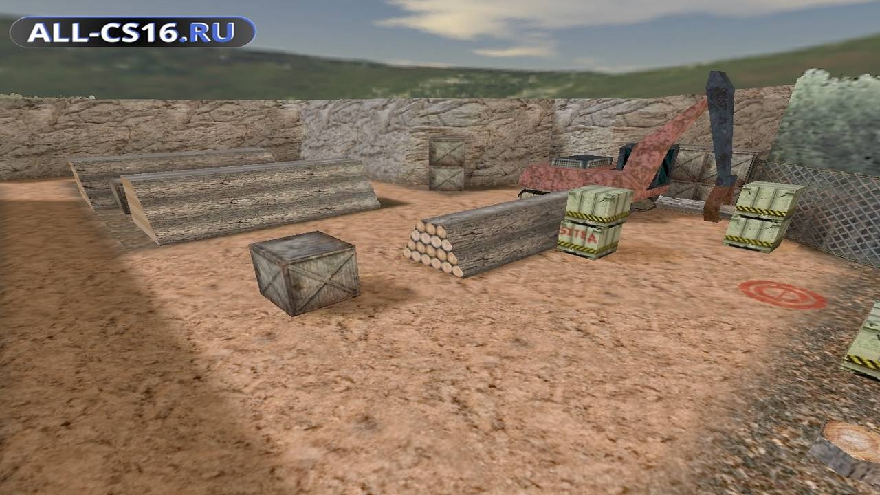 Карта «de_lumber» для CS 1.6 для CS 1.6