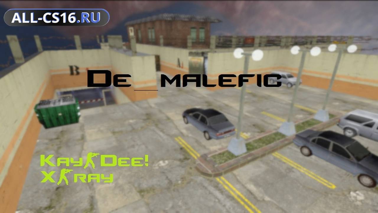Карта «de_malefic» для CS 1.6 для CS 1.6