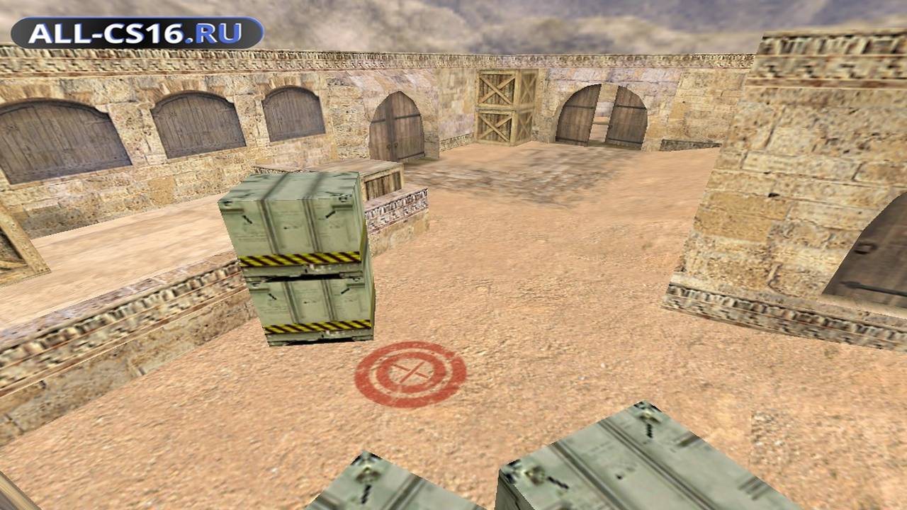 Карта «de_mandadust» для CS 1.6 для CS 1.6