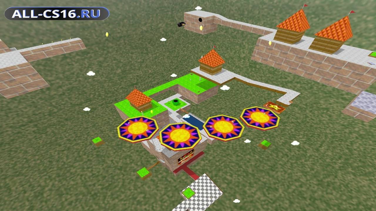 Карта «de_mario_air» для CS 1.6 для CS 1.6