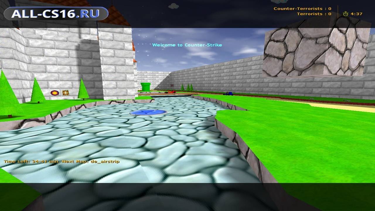 Карта «de_mario_castle_kart» для CS 1.6 для CS 1.6