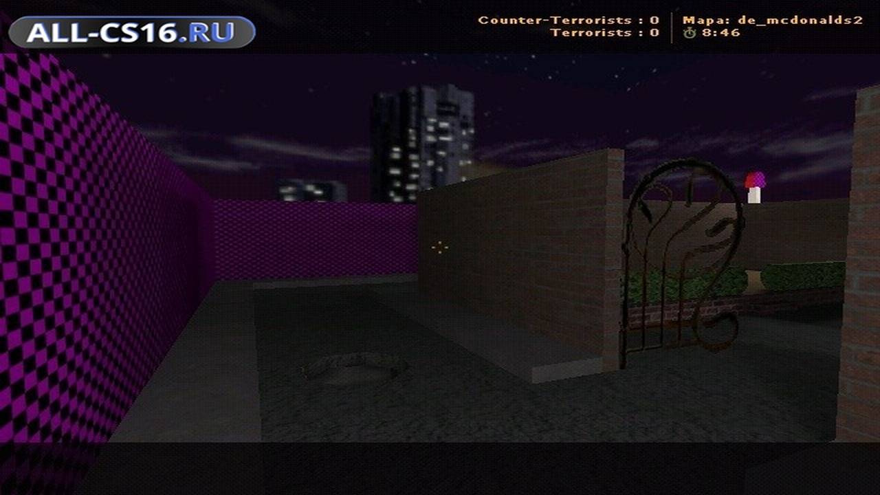 Карта «de_mcdonalds2» для CS 1.6 для CS 1.6
