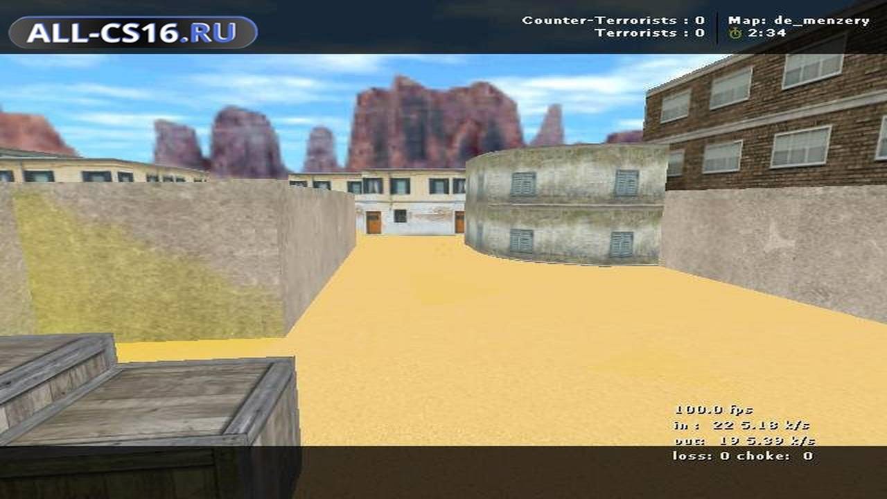 Карта «de_menzery» для CS 1.6 для CS 1.6