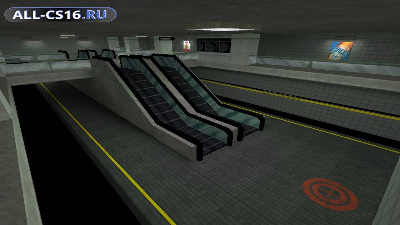 Карта «de_metro» для CS 1.6 для CS 1.6