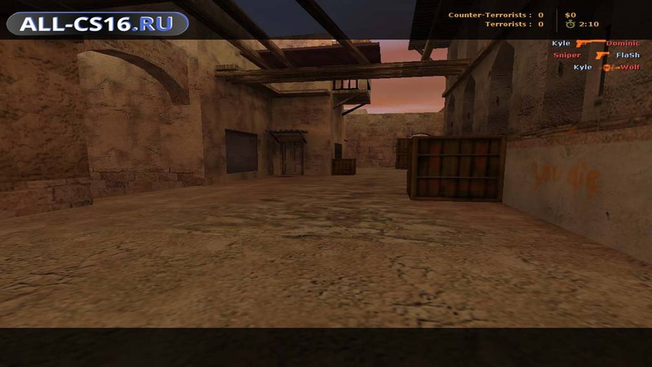 Карта «de_mexico» для CS 1.6 для CS 1.6