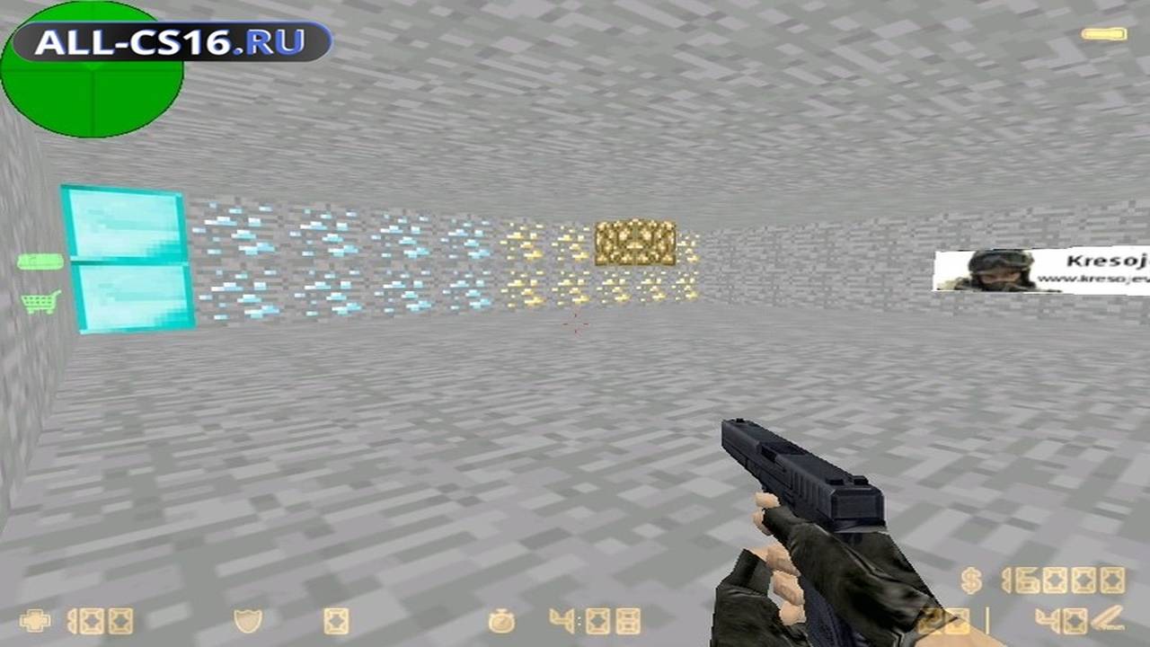 Карта «de_minecraft_2012» для CS 1.6 для CS 1.6