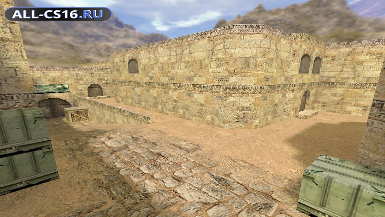 Карта «de_minidust2» для CS 1.6 для CS 1.6