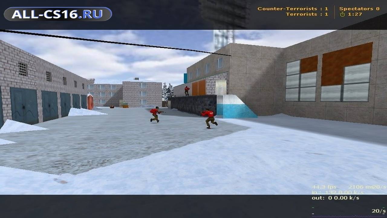 Карта «de_modern» для CS 1.6 для CS 1.6
