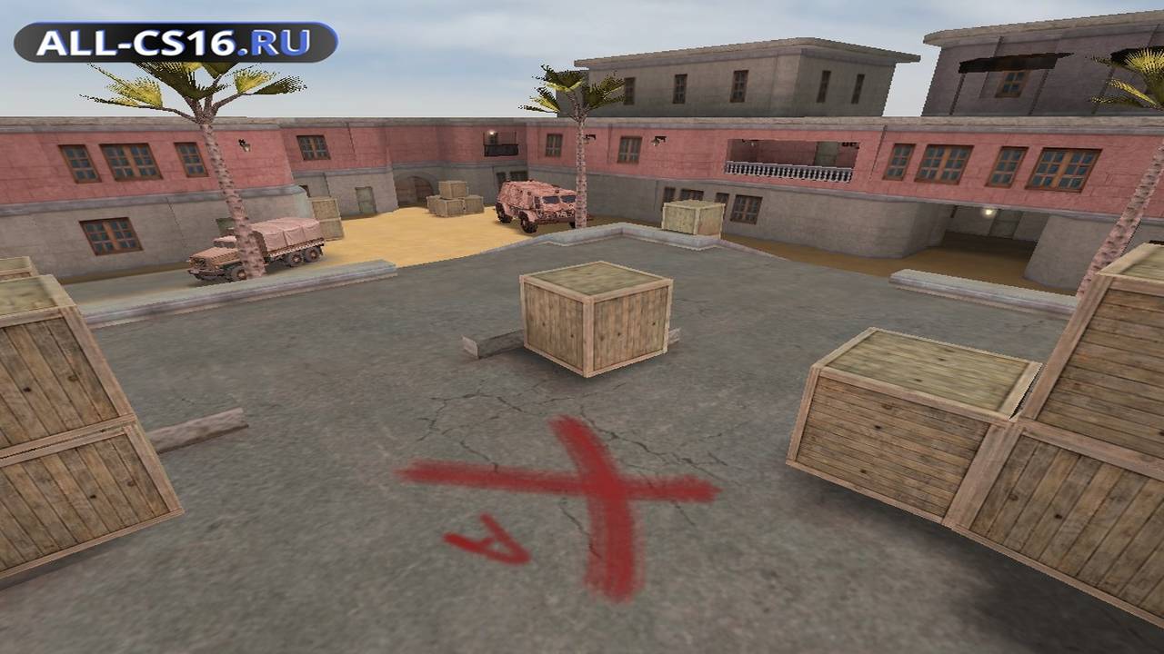 Карта «de_montaz_cz» для CS 1.6 для CS 1.6
