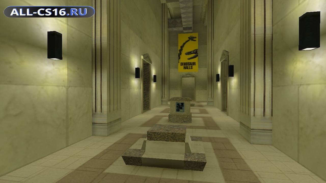 Карта «de_museum_beta2» для CS 1.6 для CS 1.6