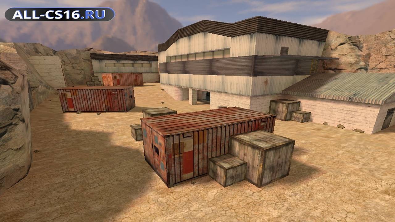 Карта «de_n2kwhite» для CS 1.6 для CS 1.6