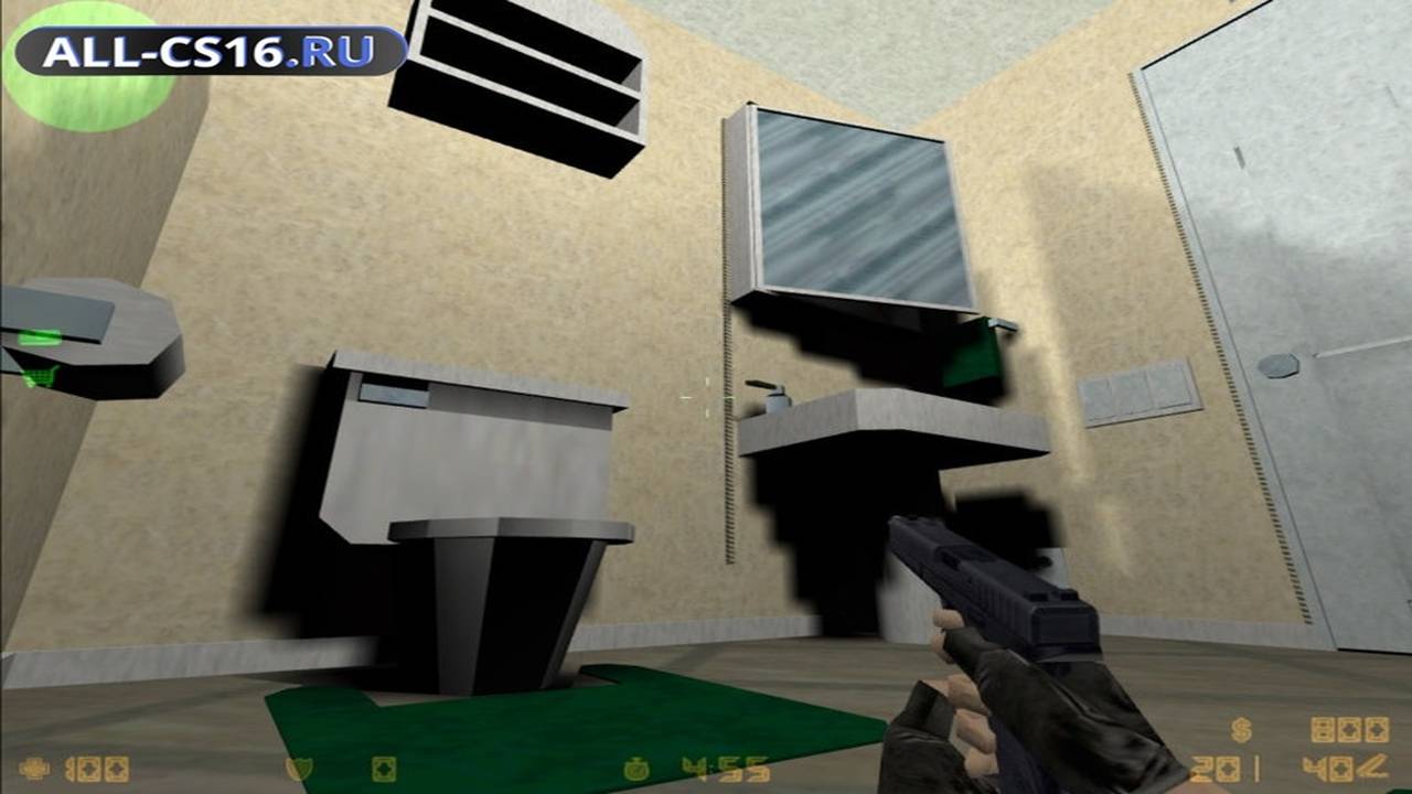 Карта «de_neonsroom» для CS 1.6 для CS 1.6