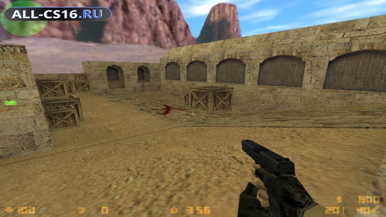 Карта «de_newdust» для CS 1.6 для CS 1.6