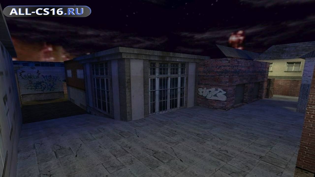 Карта «de_nightwatch» для CS 1.6 для CS 1.6