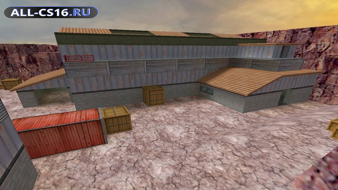 Карта «de_nuke2x2» для CS 1.6 для CS 1.6