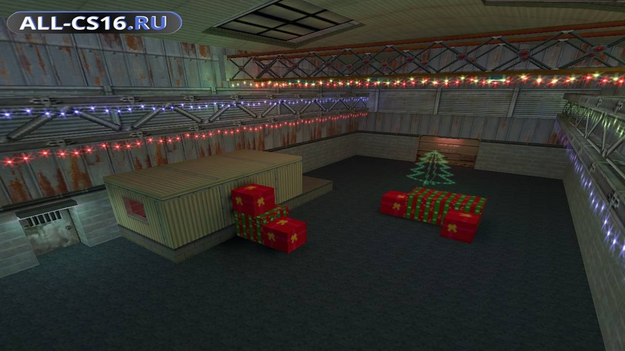 Карта «de_nuke2x2_snow» для CS 1.6 для CS 1.6
