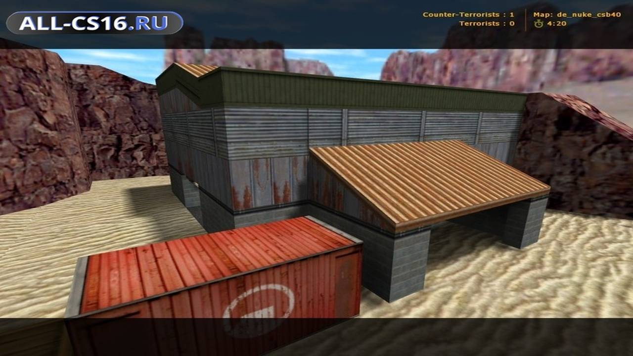 Карта «de_nuke_csb40» для CS 1.6 для CS 1.6