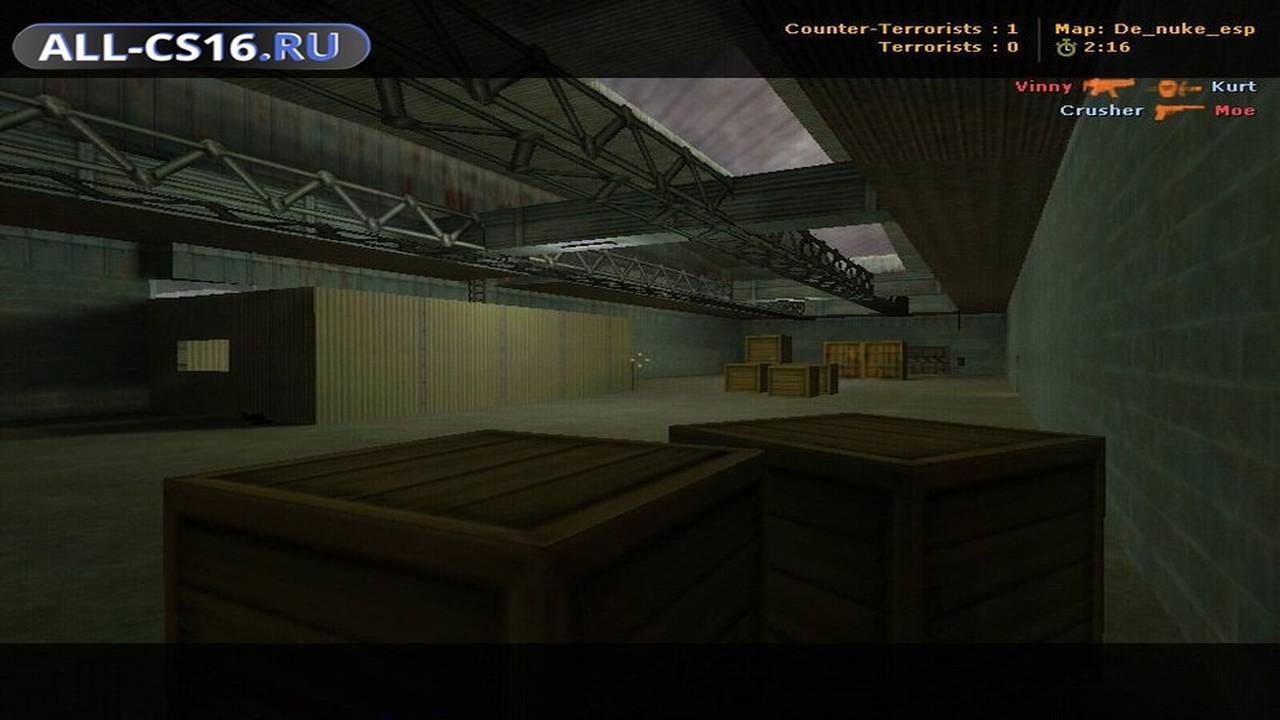 Карта «de_nuke_esp» для CS 1.6 для CS 1.6