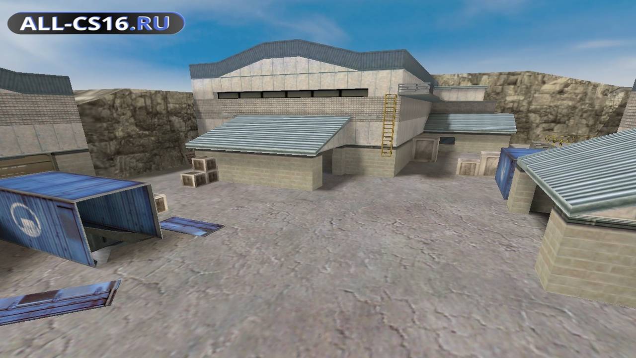 Карта «de_nuke_next» для CS 1.6 для CS 1.6