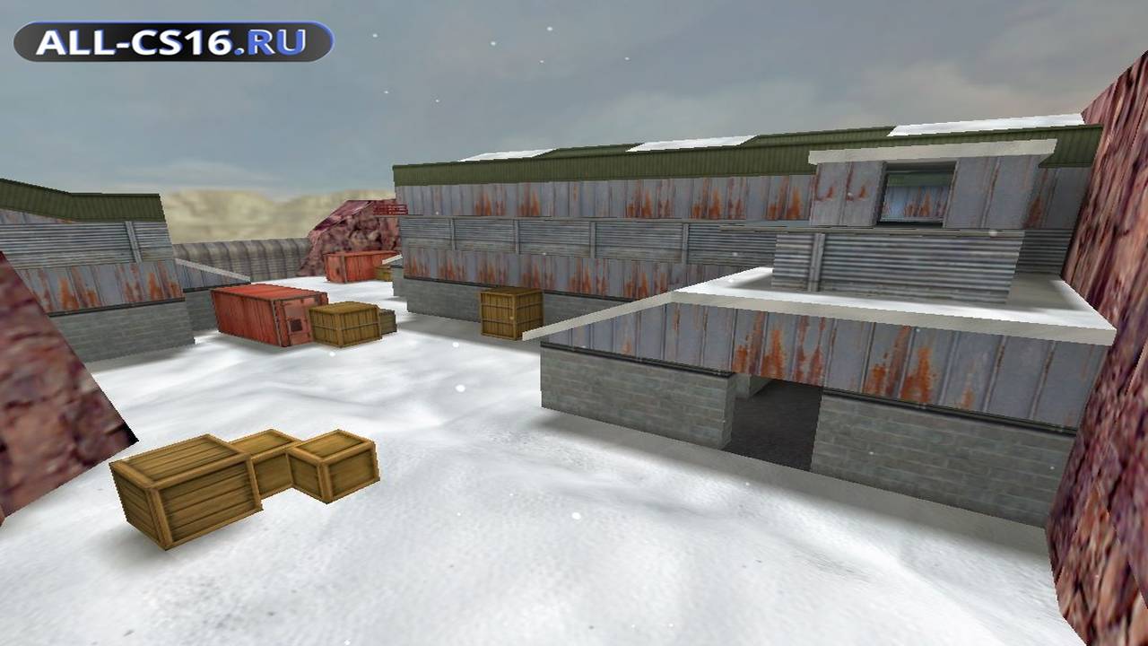 Карта «de_nuke_winter» для CS 1.6 для CS 1.6