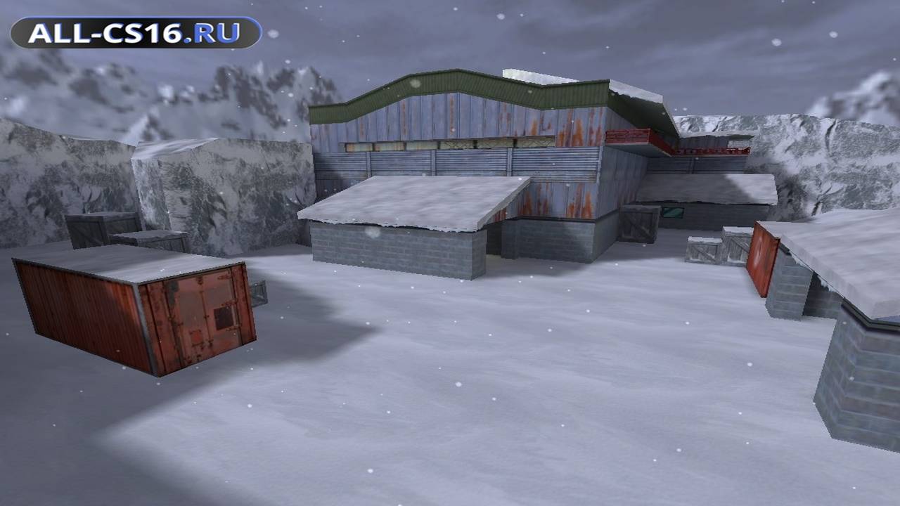 Карта «de_nuke_winter_32» для CS 1.6 для CS 1.6