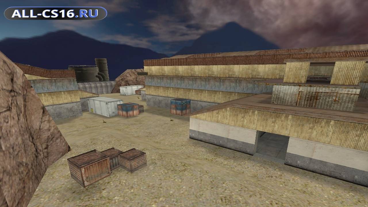 Карта «de_nuked» для CS 1.6 для CS 1.6