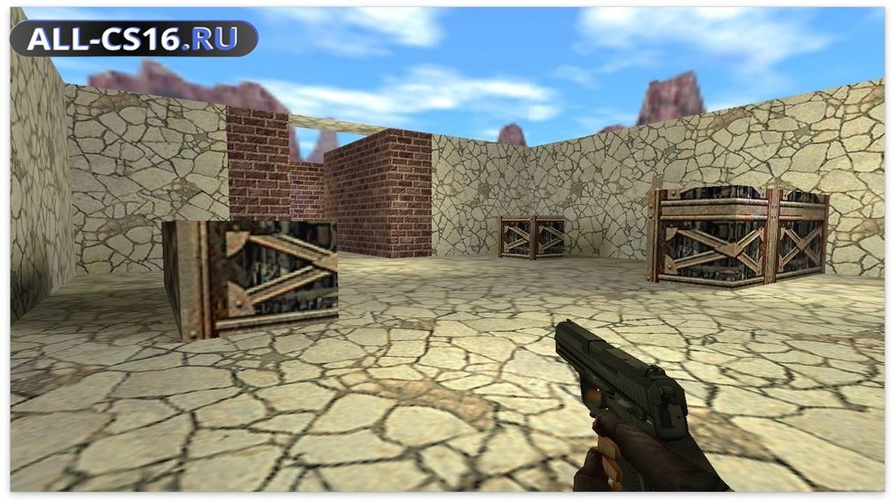 Карта «de_obstacle» для CS 1.6 для CS 1.6