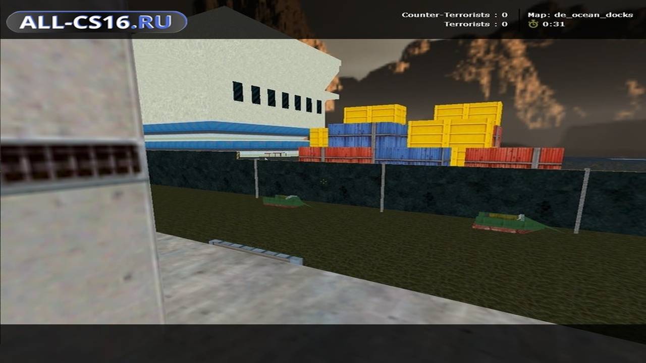 Карта «de_ocean_docks» для CS 1.6 для CS 1.6