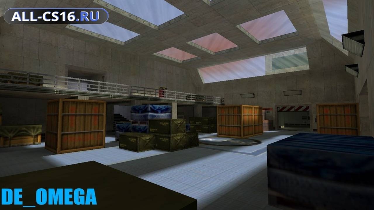 Карта «de_omega» для CS 1.6 для CS 1.6