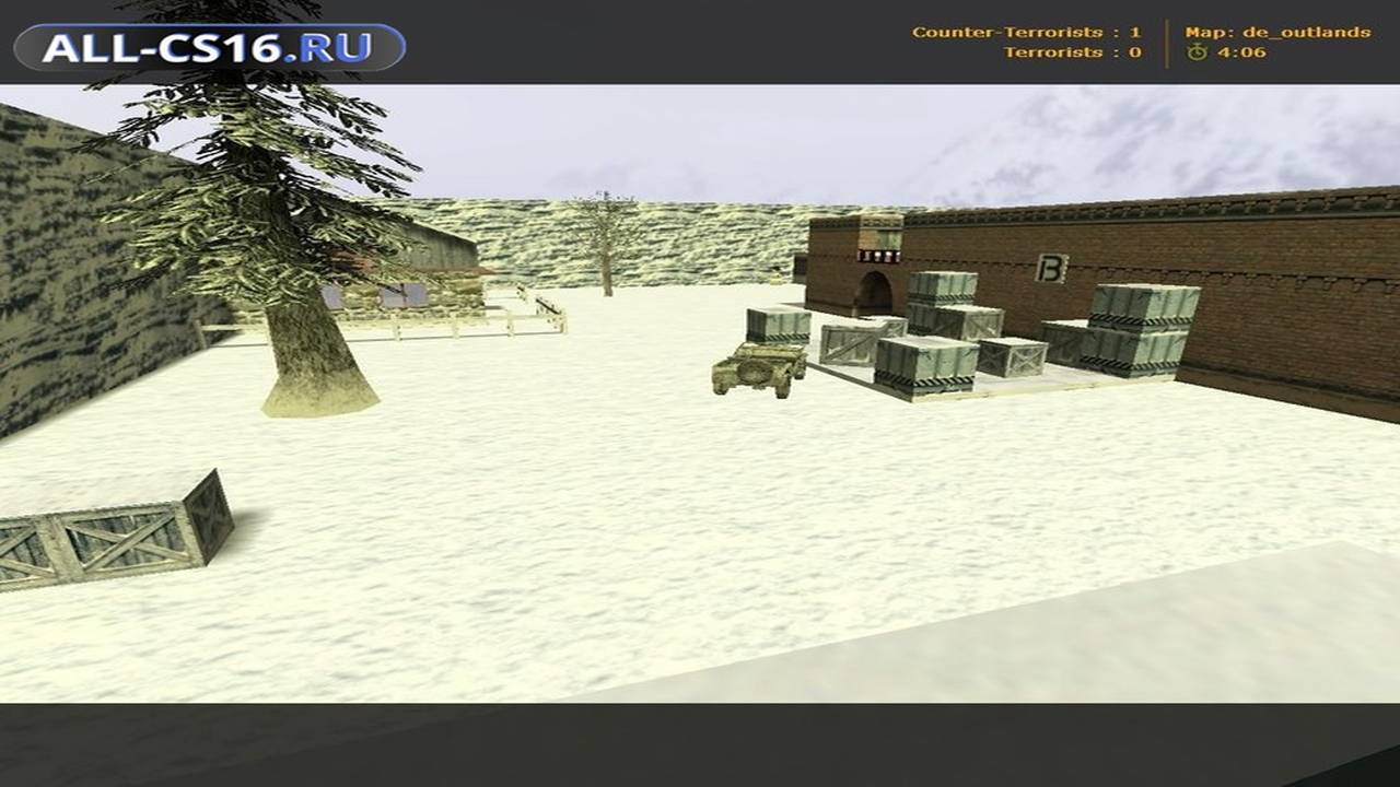 Карта «de_outlands» для CS 1.6 для CS 1.6