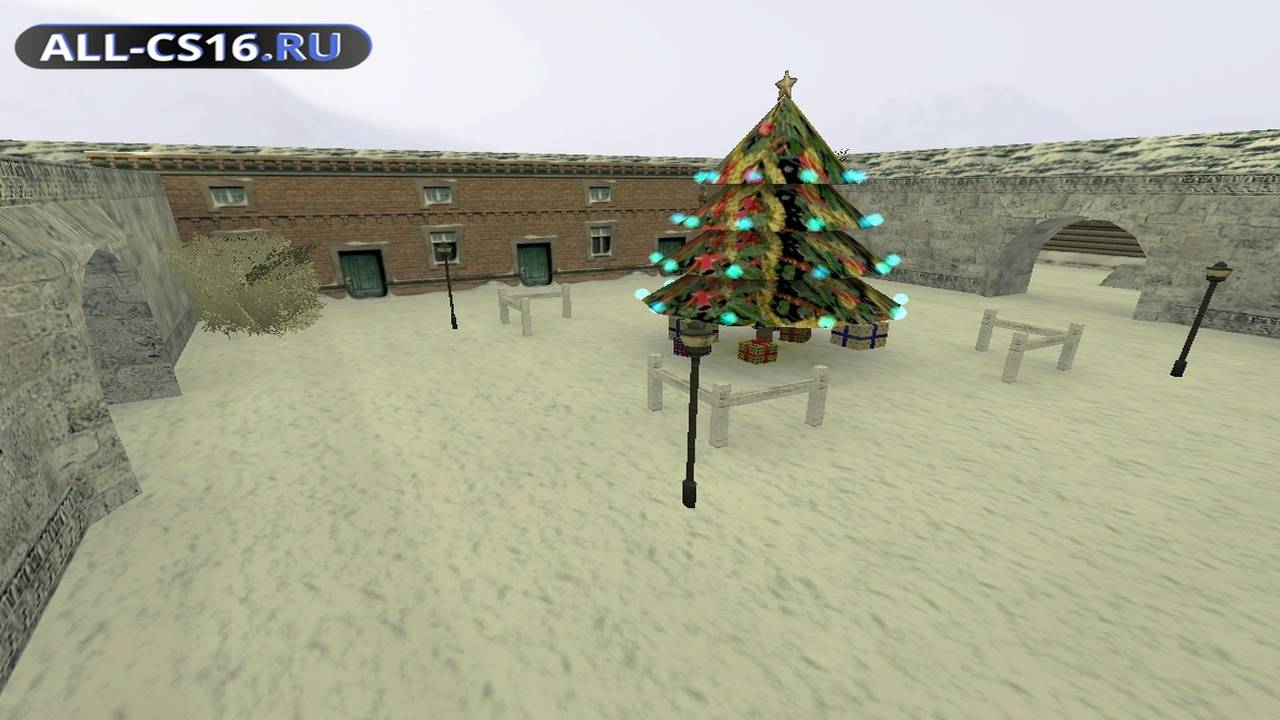 Карта «de_outlands_christmas» для CS 1.6 для CS 1.6