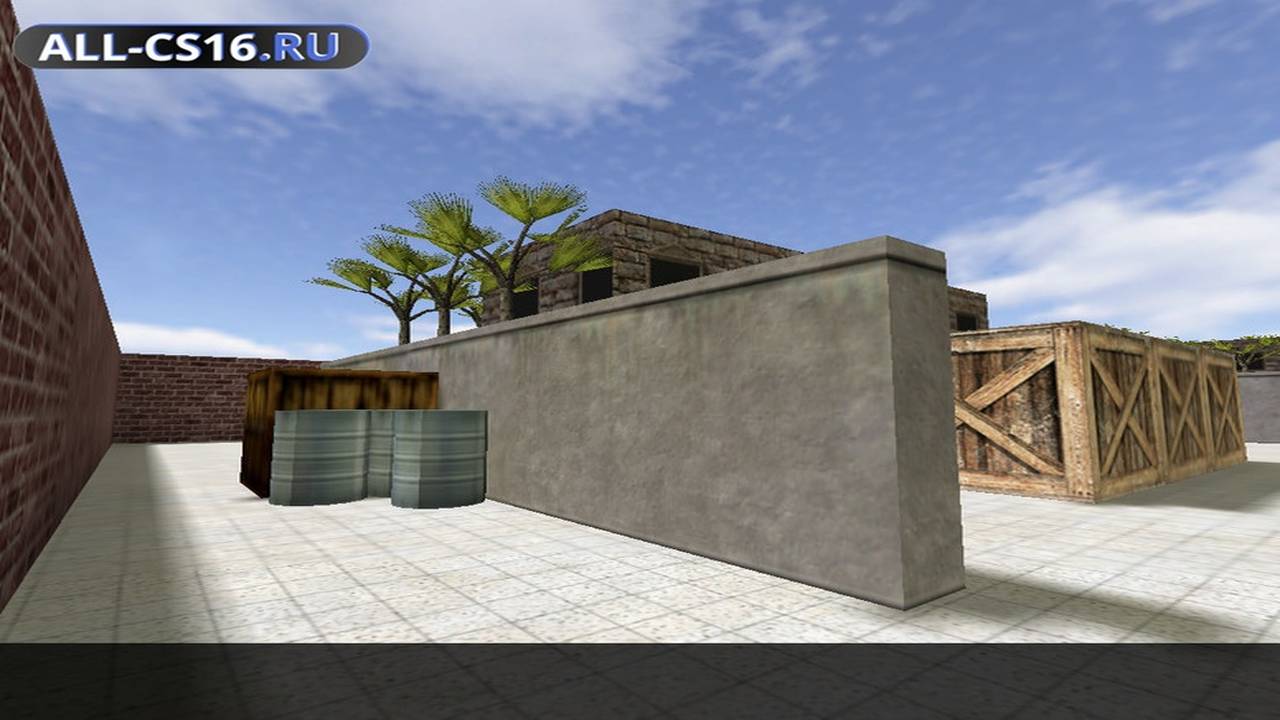 Карта «de_outside_wco» для CS 1.6 для CS 1.6