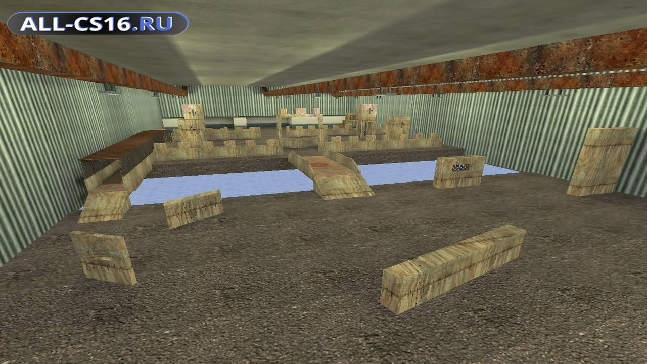 Карта «de_paintball» для CS 1.6 для CS 1.6