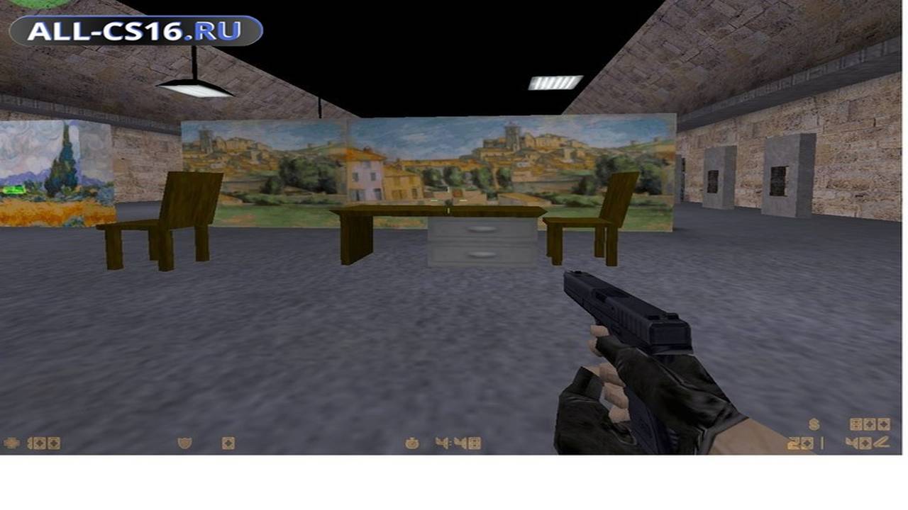 Карта «de_painting_museum» для CS 1.6 для CS 1.6