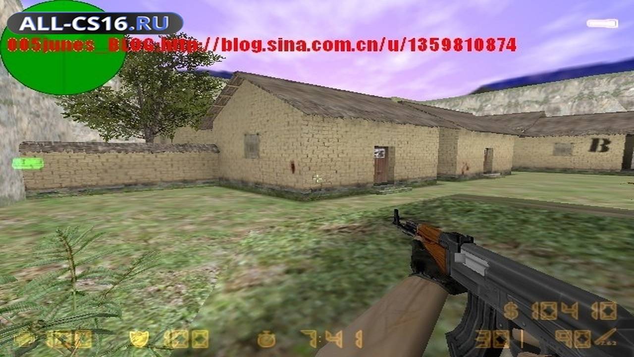 Карта «de_pandavillage2» для CS 1.6 для CS 1.6
